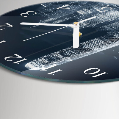 Horloge ronde Horizon