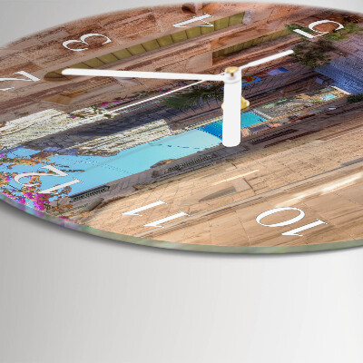 Horloge ronde Rue