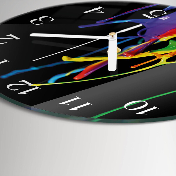 Horloge ronde Couleur