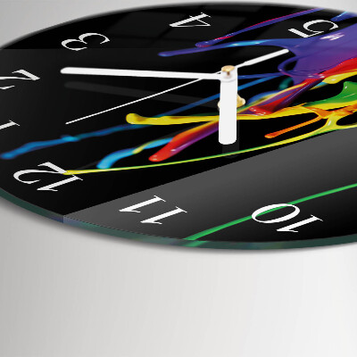 Horloge ronde Couleur