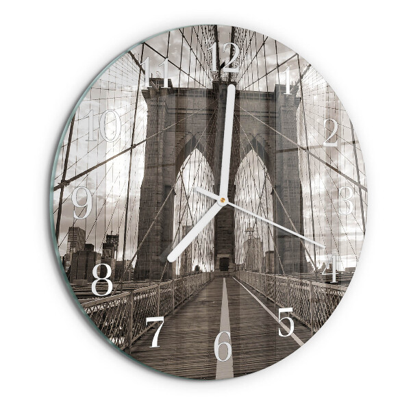 Horloge ronde Pont