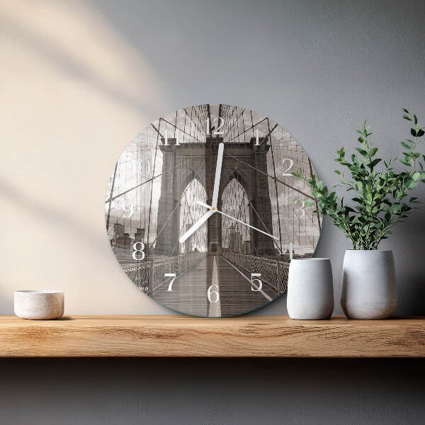Horloge ronde Pont