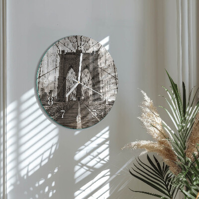 Horloge ronde Pont
