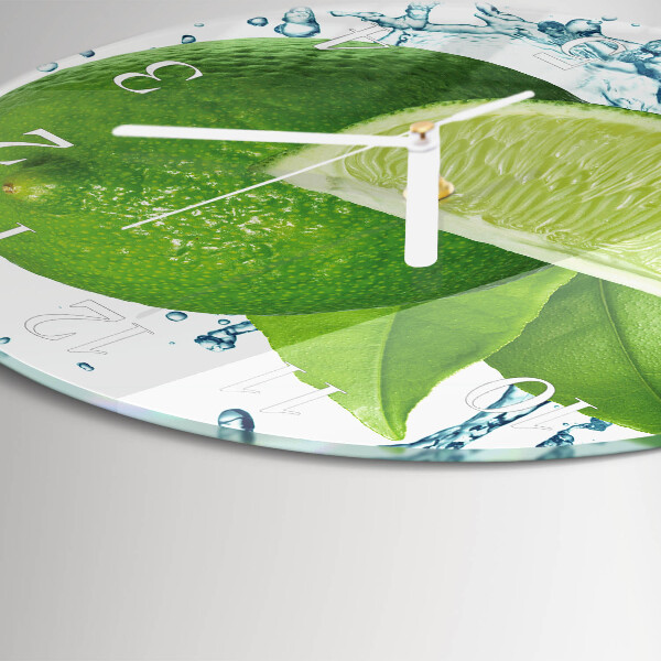 Horloge ronde Carbonate de calcium