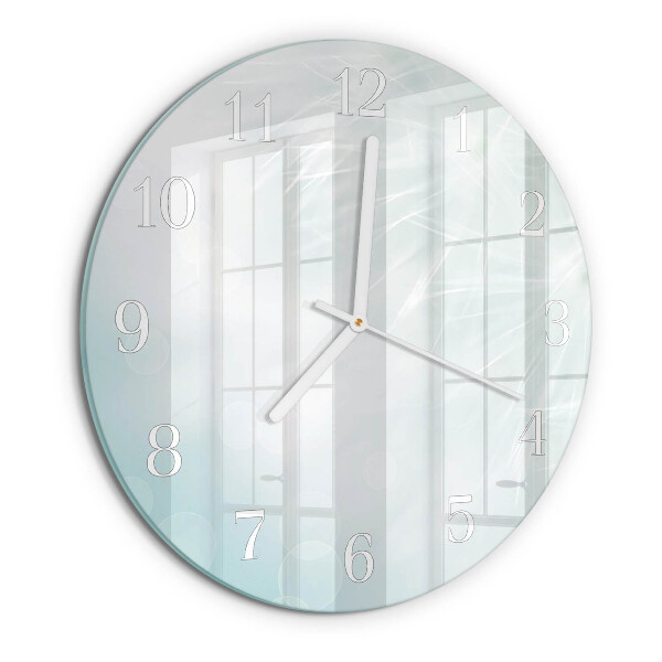 Horloge ronde Abstraction