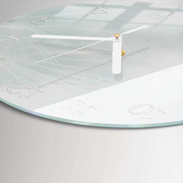 Horloge ronde Abstraction