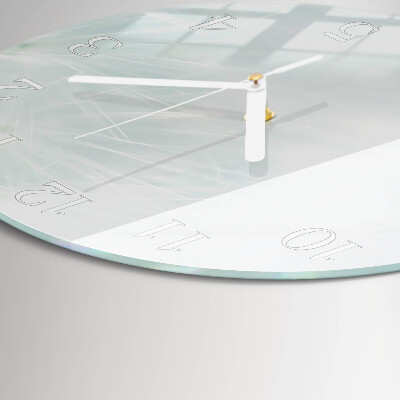 Horloge ronde Abstraction
