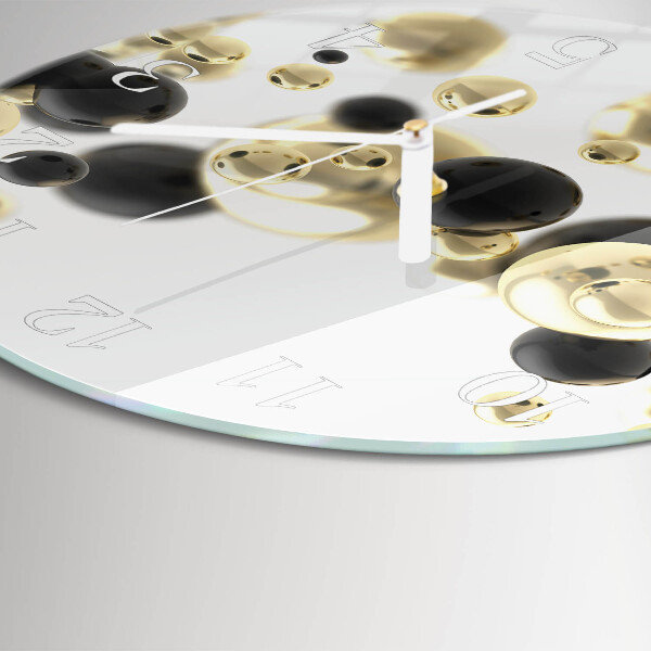 Horloge ronde Abstraction