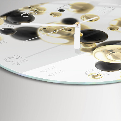 Horloge ronde Abstraction