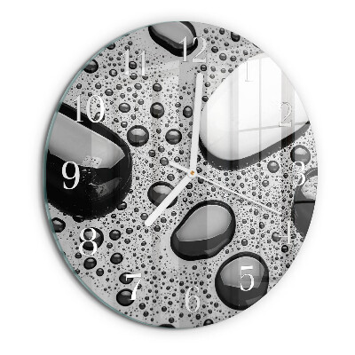 Horloge ronde Pierres