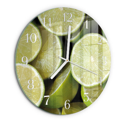 Horloge ronde Carbonate de calcium