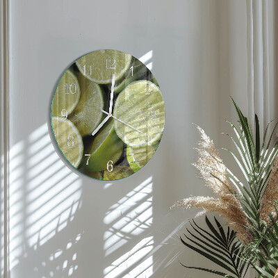 Horloge ronde Carbonate de calcium