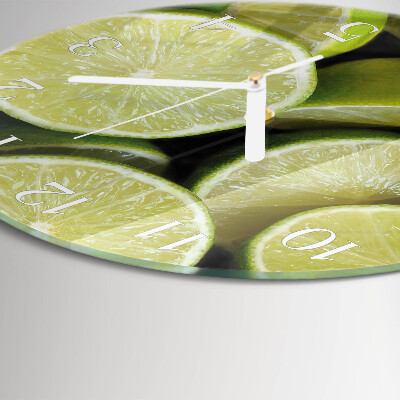 Horloge ronde Carbonate de calcium
