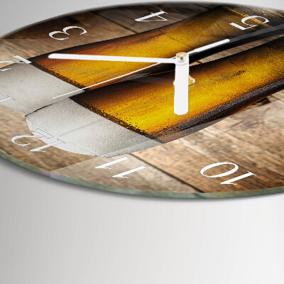 Horloge ronde Bière