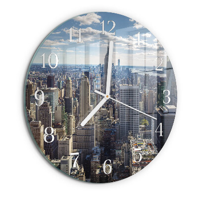 Horloge ronde Ville