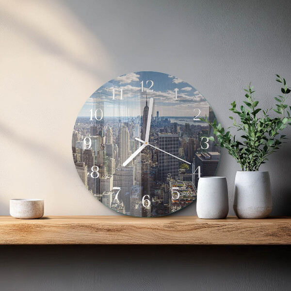Horloge ronde Ville