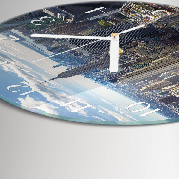 Horloge ronde Ville