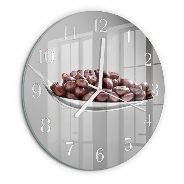 Horloge ronde Une cuillère de café