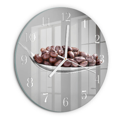 Horloge ronde Une cuillère de café