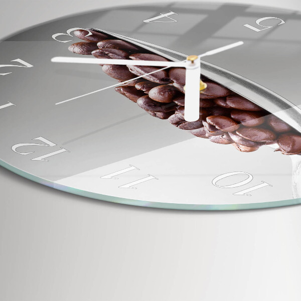 Horloge ronde Une cuillère de café