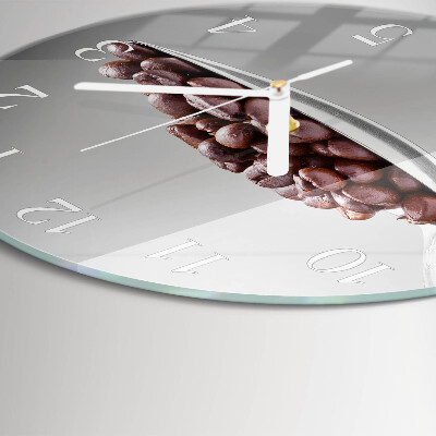 Horloge ronde Une cuillère de café