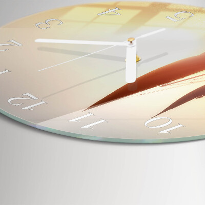 Horloge ronde Voilier