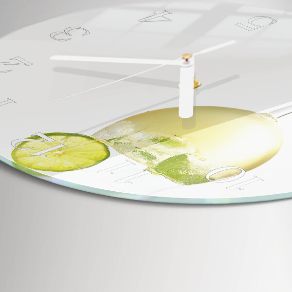 Horloge ronde Carbonate de calcium