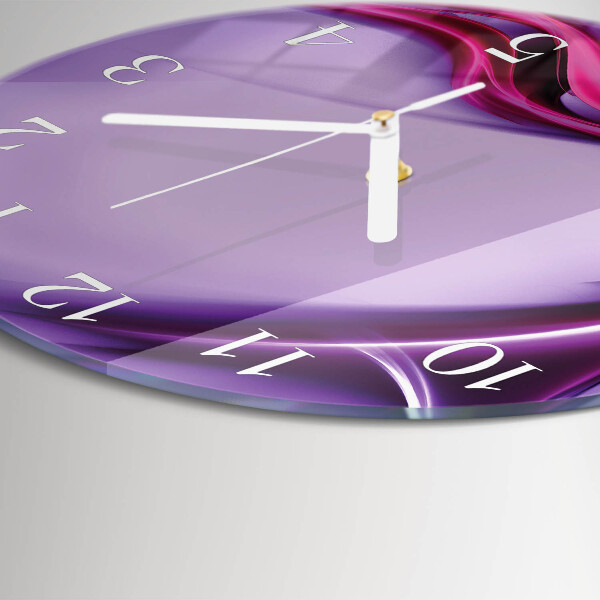 Horloge ronde Abstraction