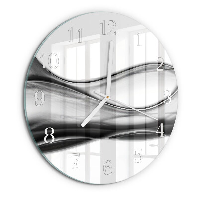 Horloge ronde Abstraction