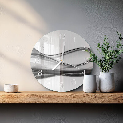 Horloge ronde Abstraction