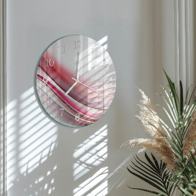 Horloge ronde Abstraction