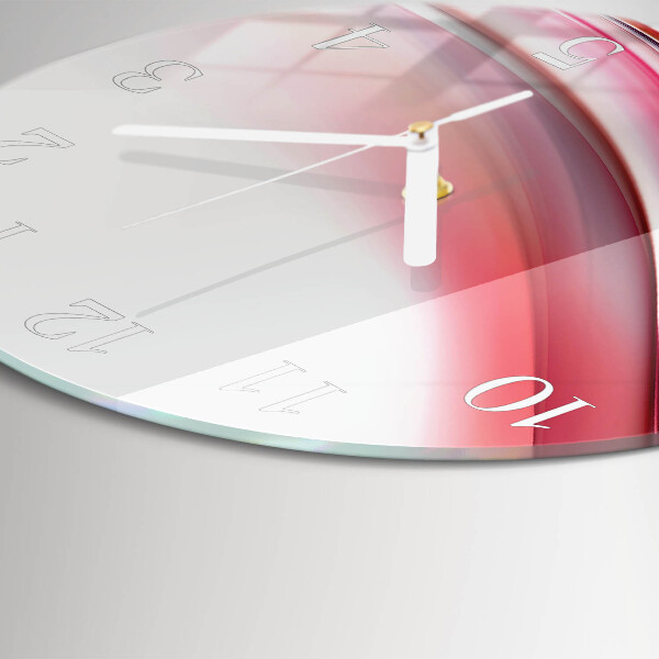 Horloge ronde Abstraction