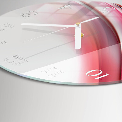 Horloge ronde Abstraction