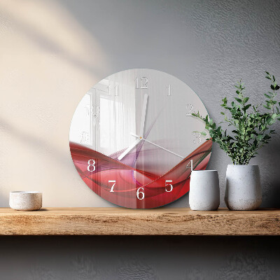 Horloge ronde Abstraction