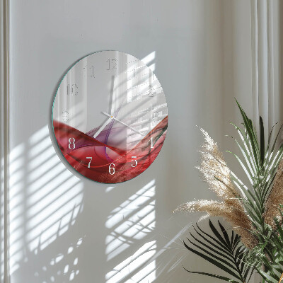 Horloge ronde Abstraction