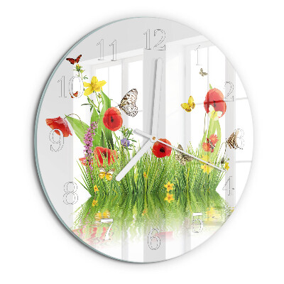 Horloge ronde Prairie