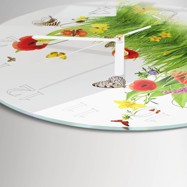 Horloge ronde Prairie