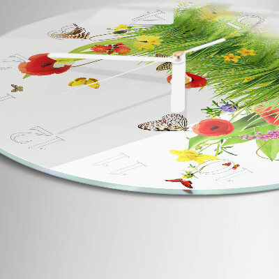Horloge ronde Prairie