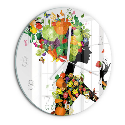 Horloge ronde Morceau