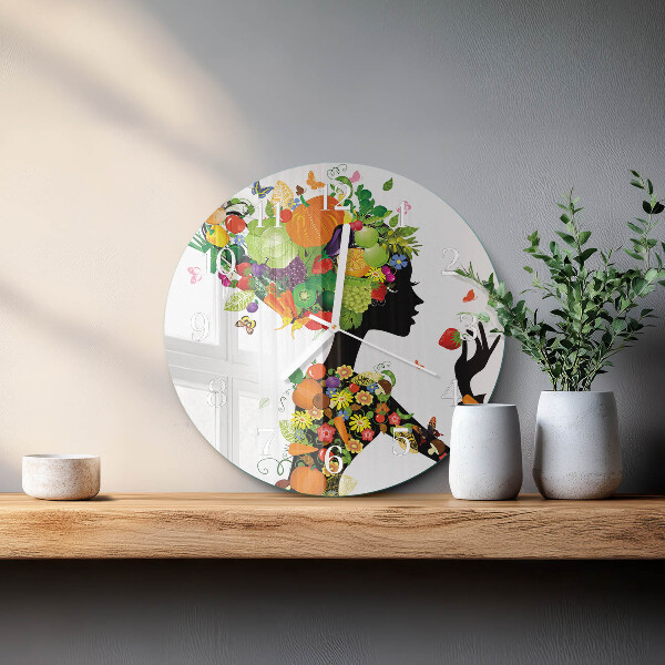 Horloge ronde Morceau