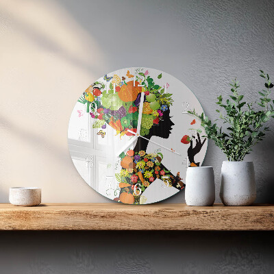 Horloge ronde Morceau