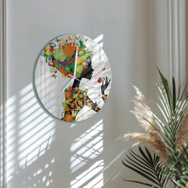 Horloge ronde Morceau