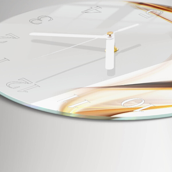Horloge ronde Abstraction
