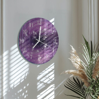 Horloge ronde Abstraction