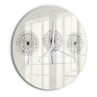 Horloge ronde Abstraction