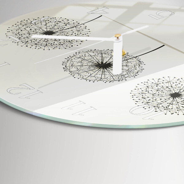 Horloge ronde Abstraction