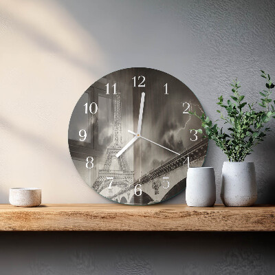 Horloge ronde Paris