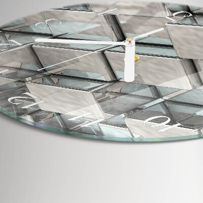 Horloge ronde Dés