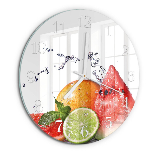 Horloge ronde Fruit