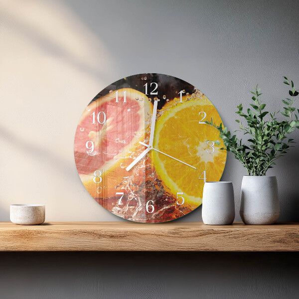 Horloge ronde Fruit